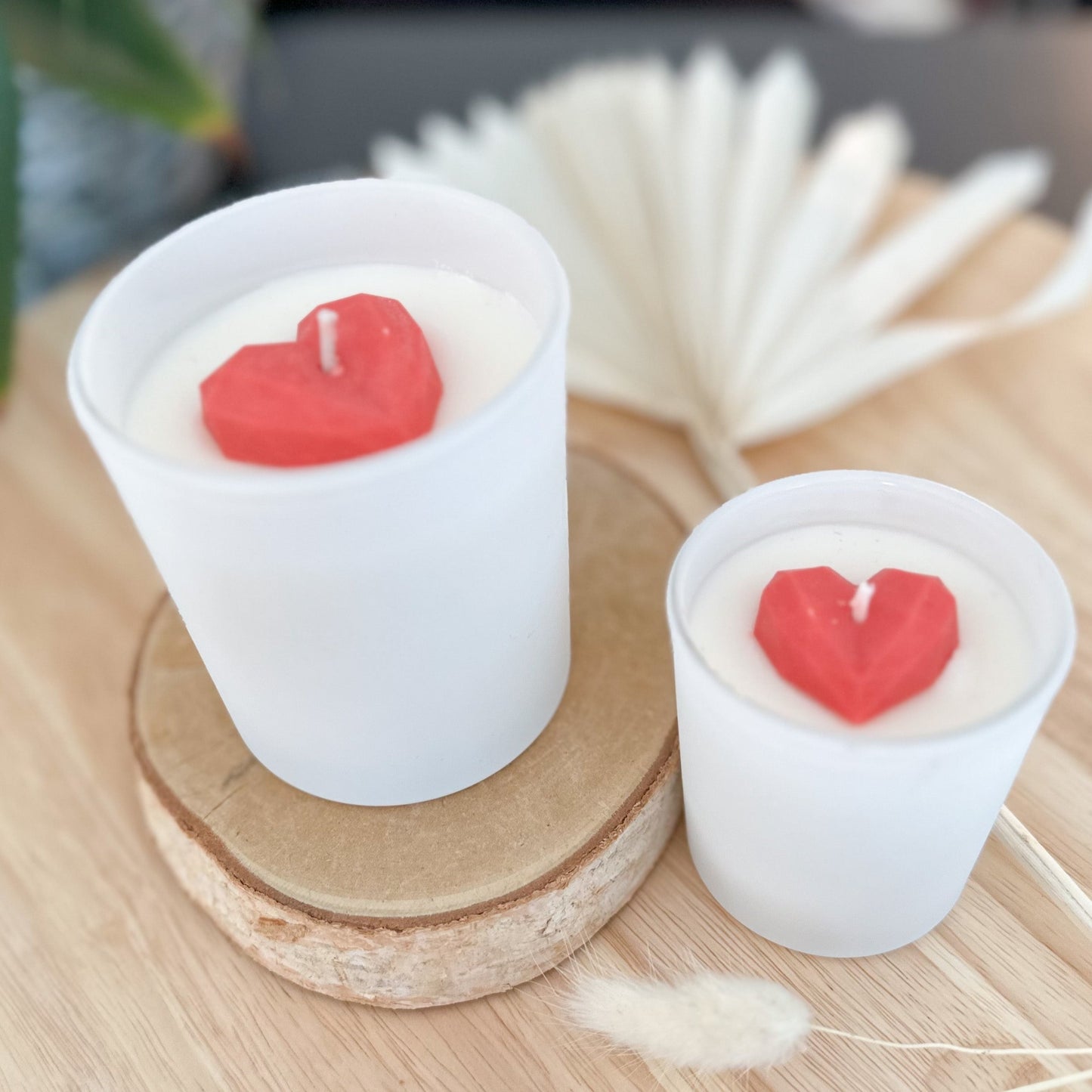 Bougie St-Valentin Coeur