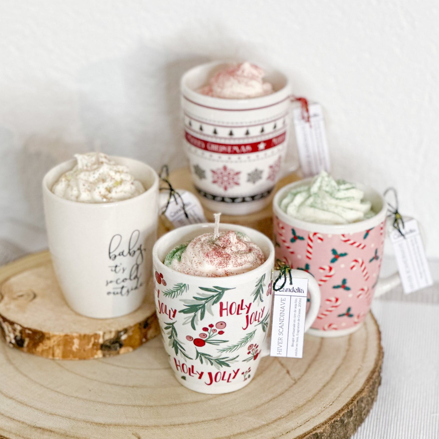 Bougie gourmande de Noël